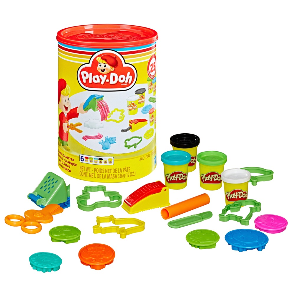 Play-Doh Classic Canister Retro Set | Smyths Toys UK