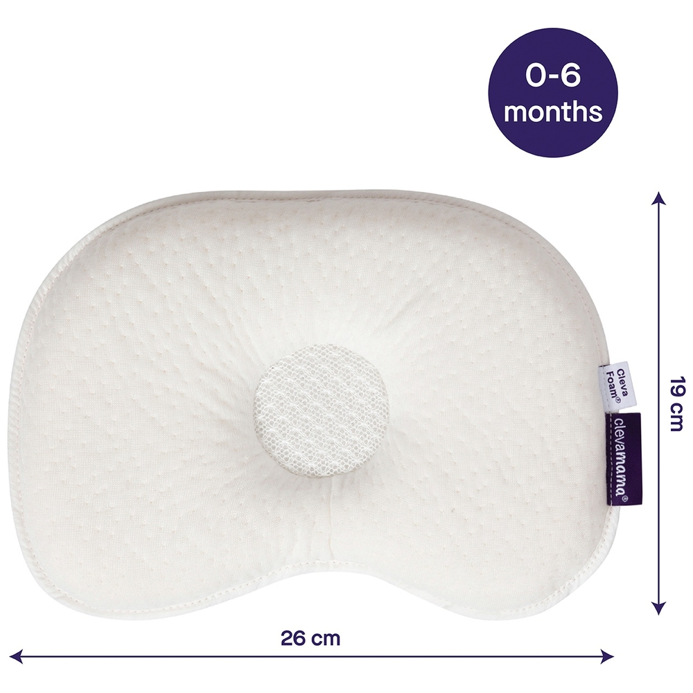 ClevaMama ClevaFoam Infant Baby Pillow Smyths Toys Ireland