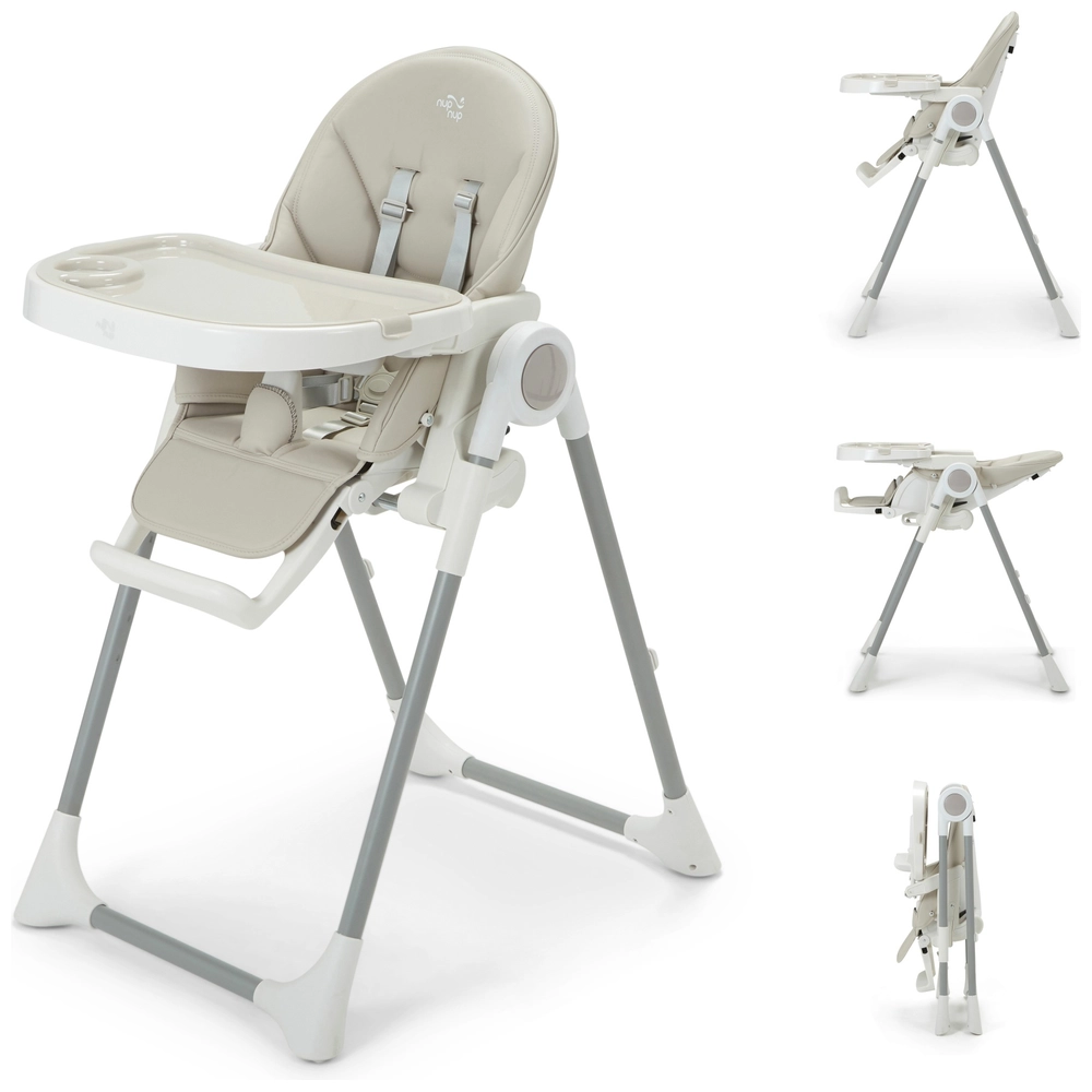 Baby Elegance Nup Nup High Chair Warm Grey Smyths Toys Ireland