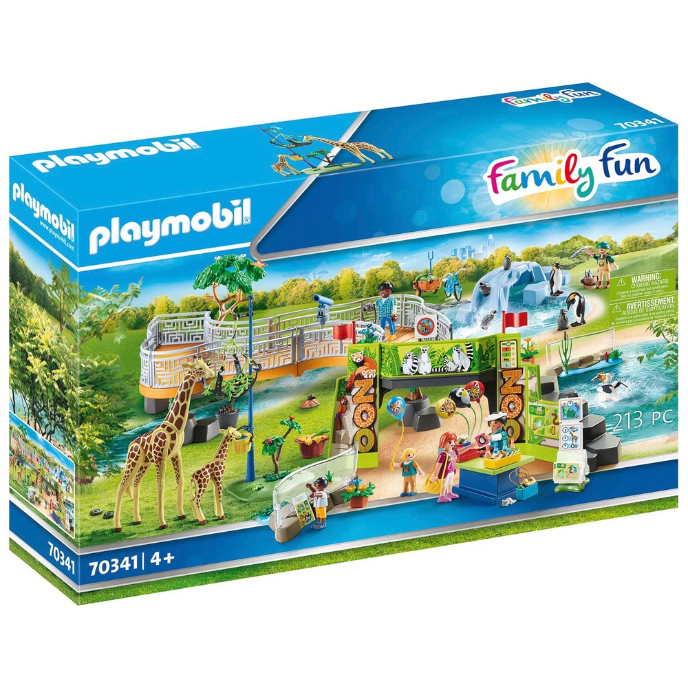 Playmobil 70341 Family Fun Large City Zoo | Smyths Toys UK