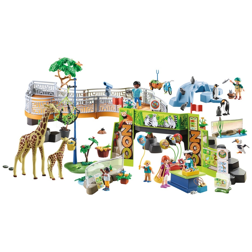Playmobil 70341 Mein großer Erlebnis-Zoo Family-Fun Tierpark Freizeit NEU OVP 
