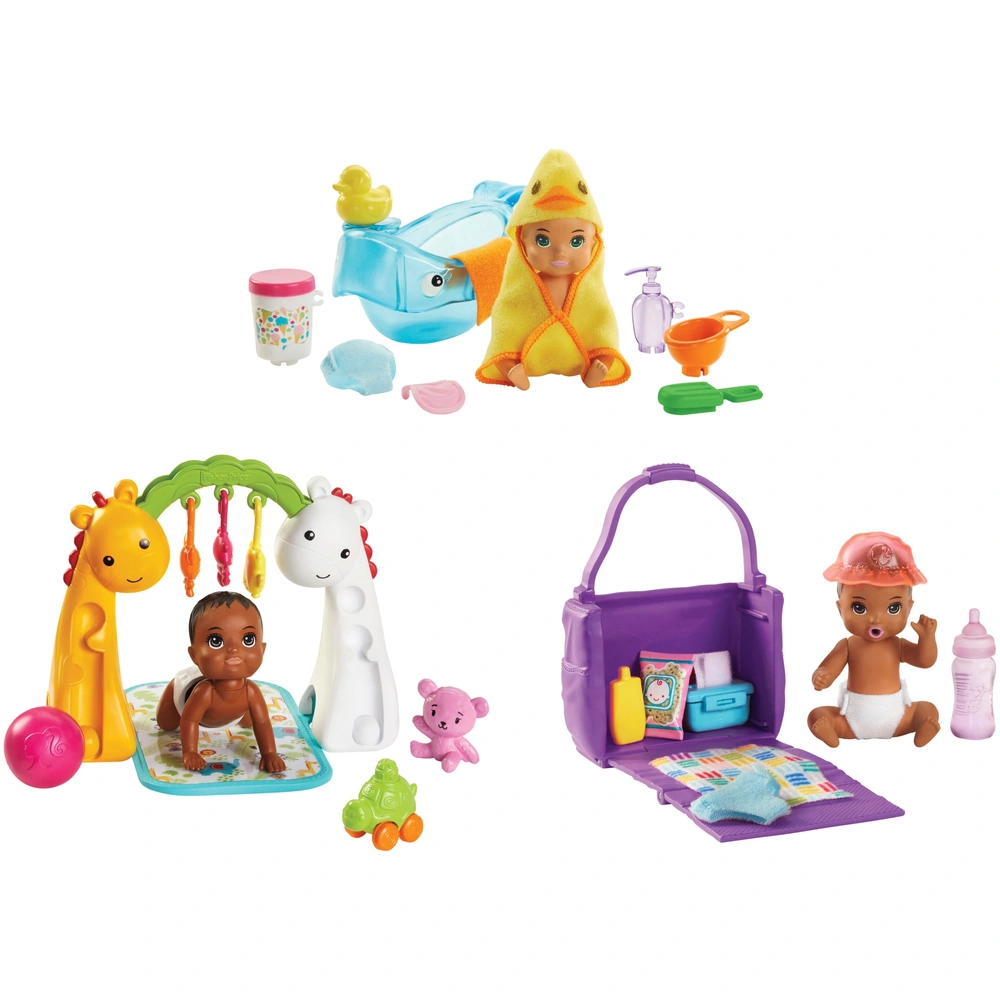 Barbie Skipper Babysitter Babies with Accessories Assortment