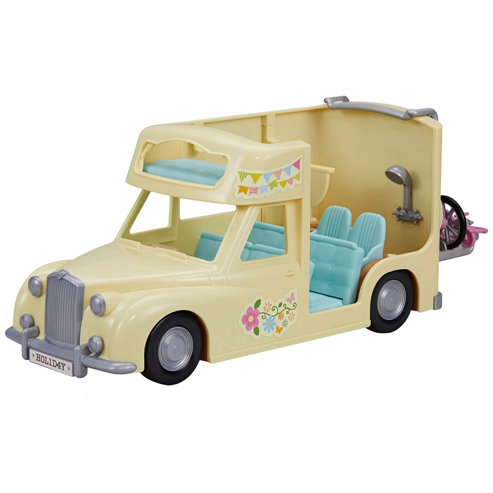 Sylvanian Families Set Family Camper Van Smyths Toys UK - Main Image