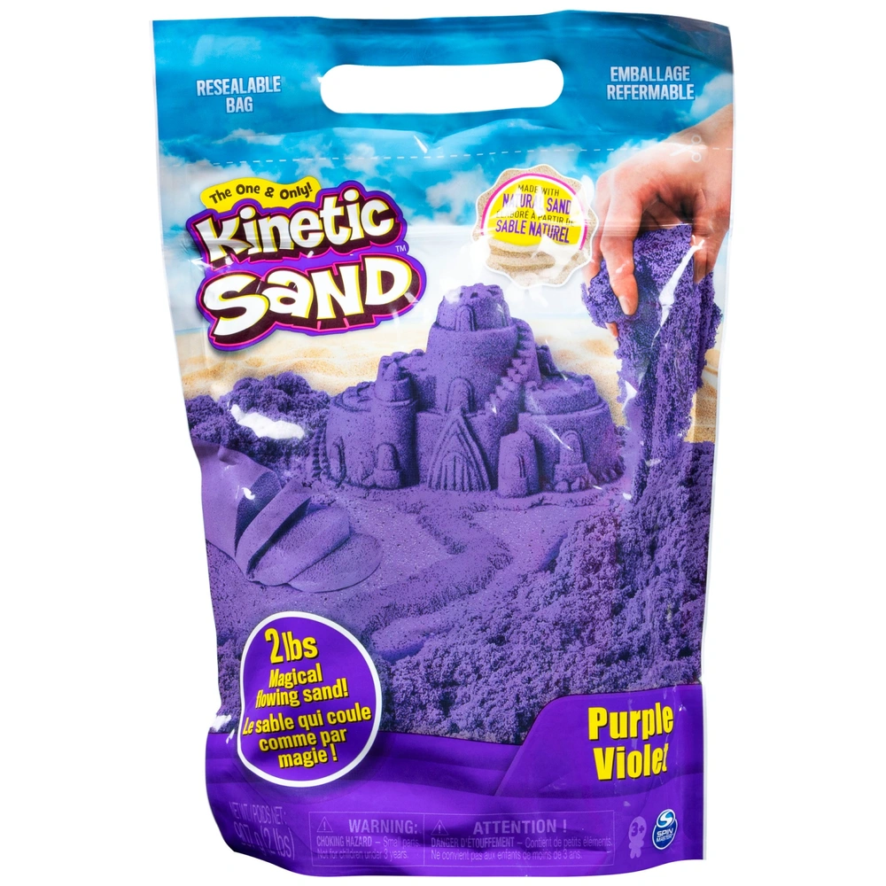 950g Recharge Sable Magique Coloré Cinétique Pour Enfants - Jouet Sensoriel Créatif Beige