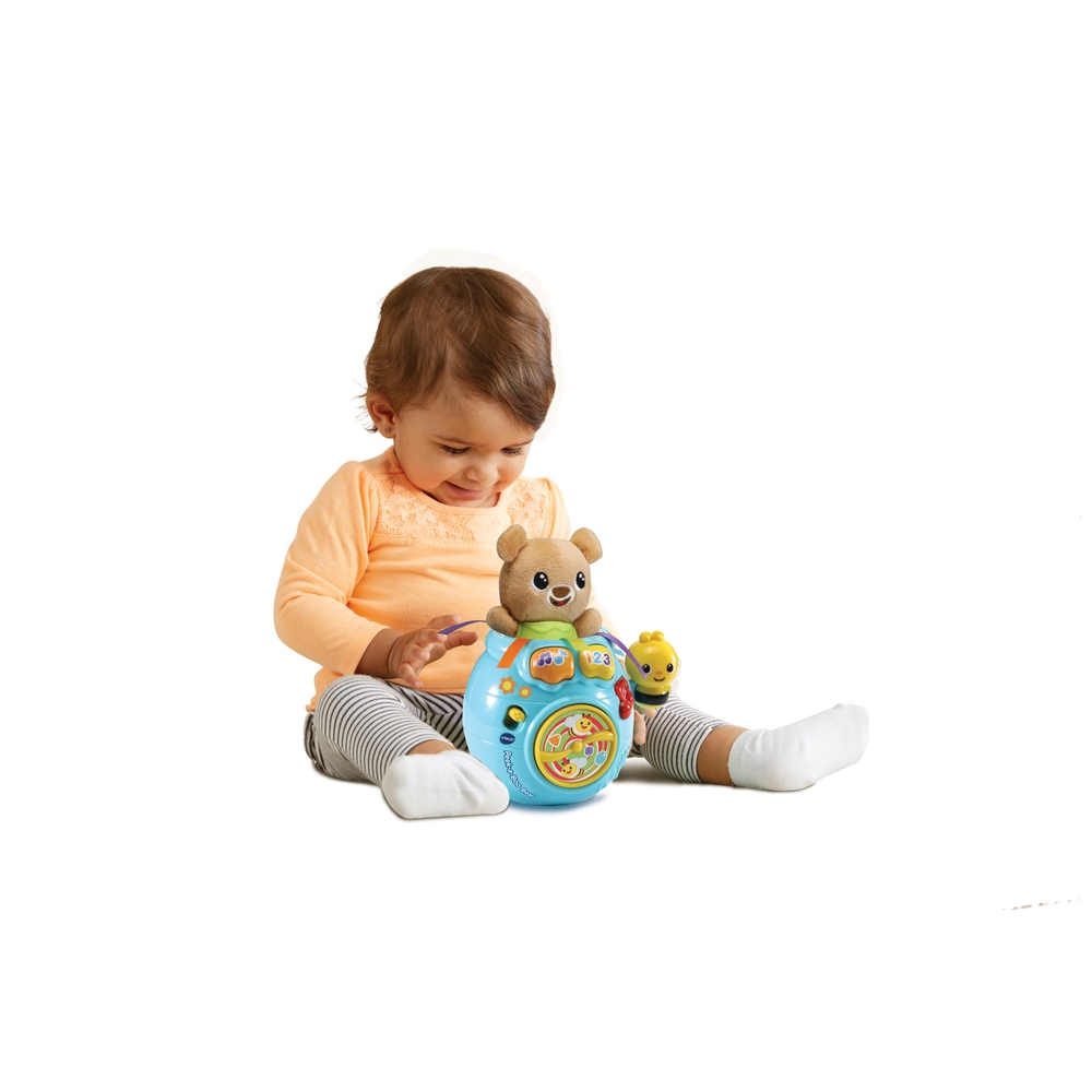 VTech Baby Peek-a-boo Bear Interactive Toy With Songs and Sounds 6m for sale online 