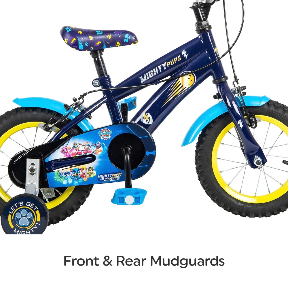 paw patrol mighty pups bike