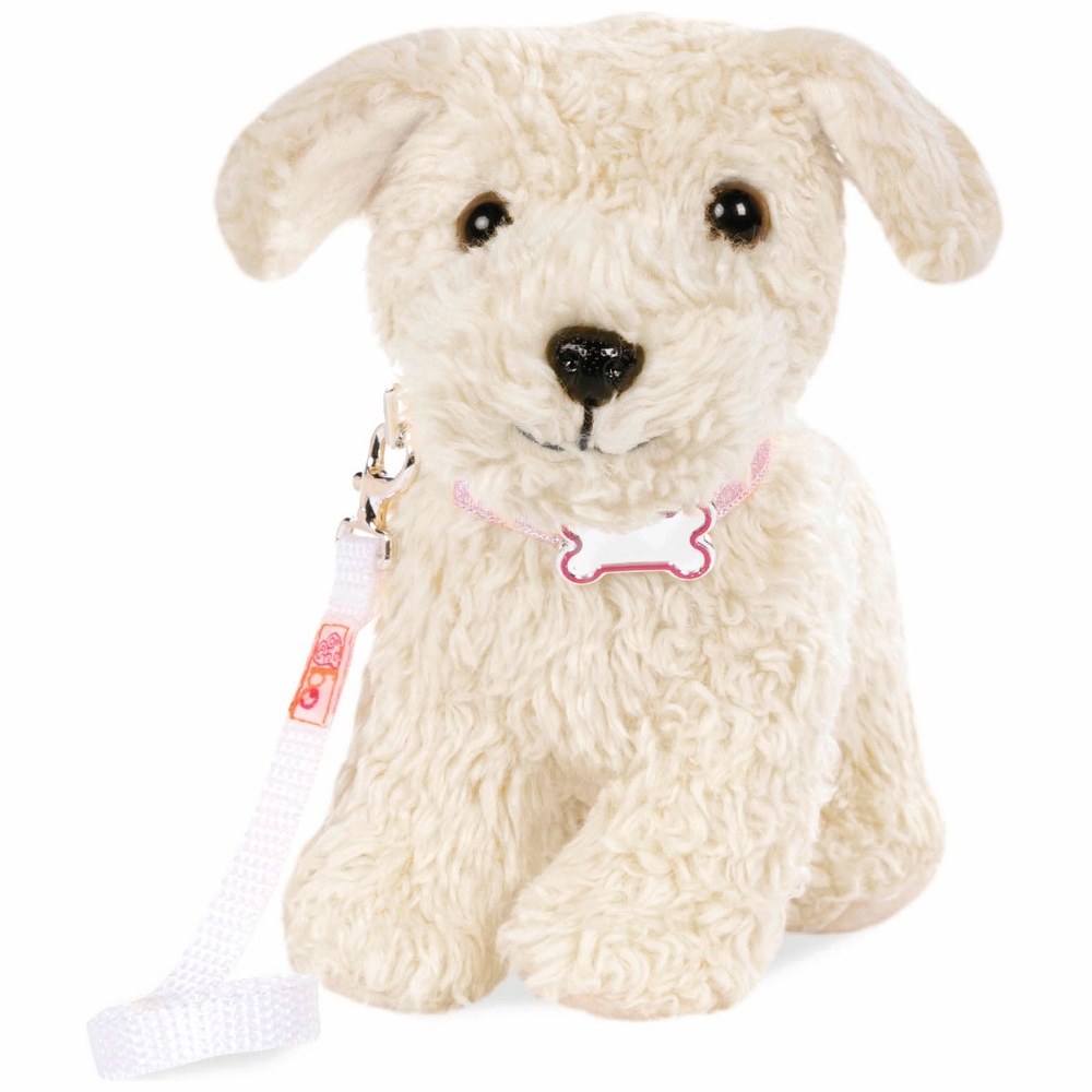 Our Generation Dalmatian 15cm Plush Puppies Dog Puppy Teddy With Lead & Collar 
