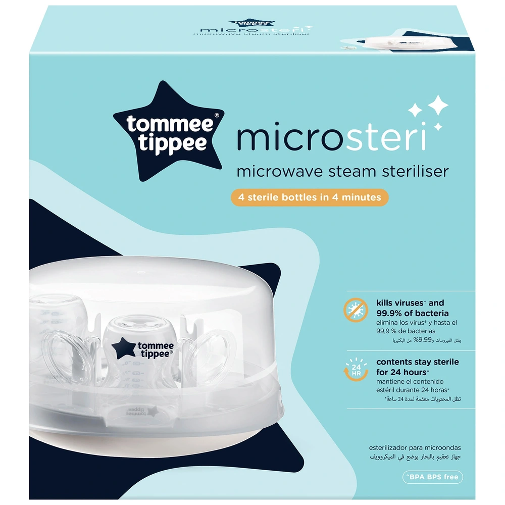 Tommee Tippee Microsteri Microwave Steam Steriliser Smyths Toys