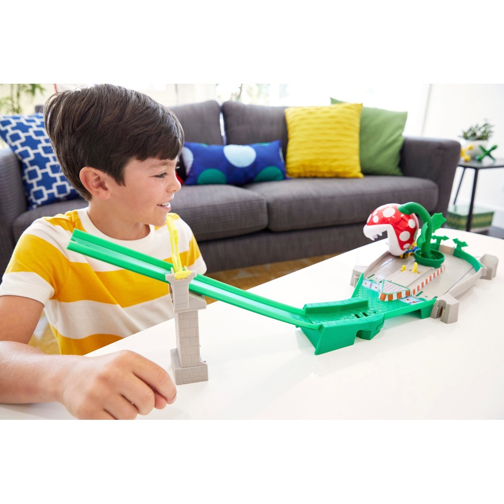 Трек hot wheels mario kart. Hot Wheels треки Марио Радужный