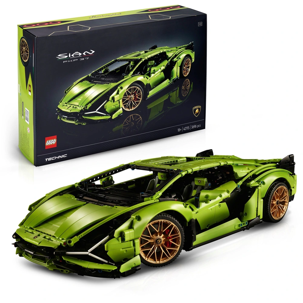 LEGO Technic 42115 Lamborghini Sián FKP 37 Car Model Set for