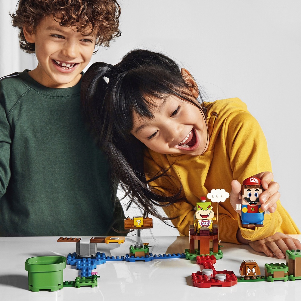 LEGO 71360 Super Mario Pack de Démarrage Les Aventures de Mario, Jouet de  Construction, Augmenté, avec Figurine Interactive, Bowser, Cadeau Enfants 6  Ans : : Jeux et Jouets