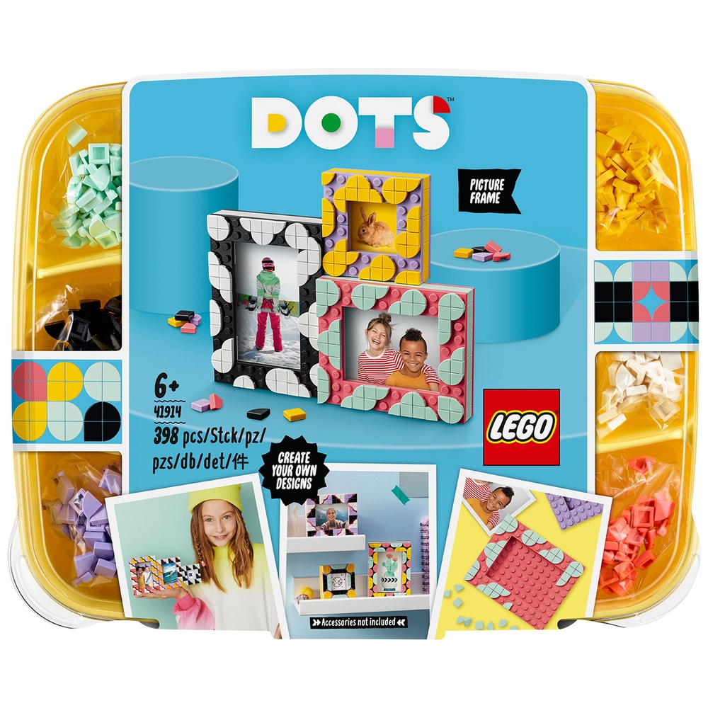 DOTS 41914 Creative Picture Frames Set by LEGO Smyths Toys UK