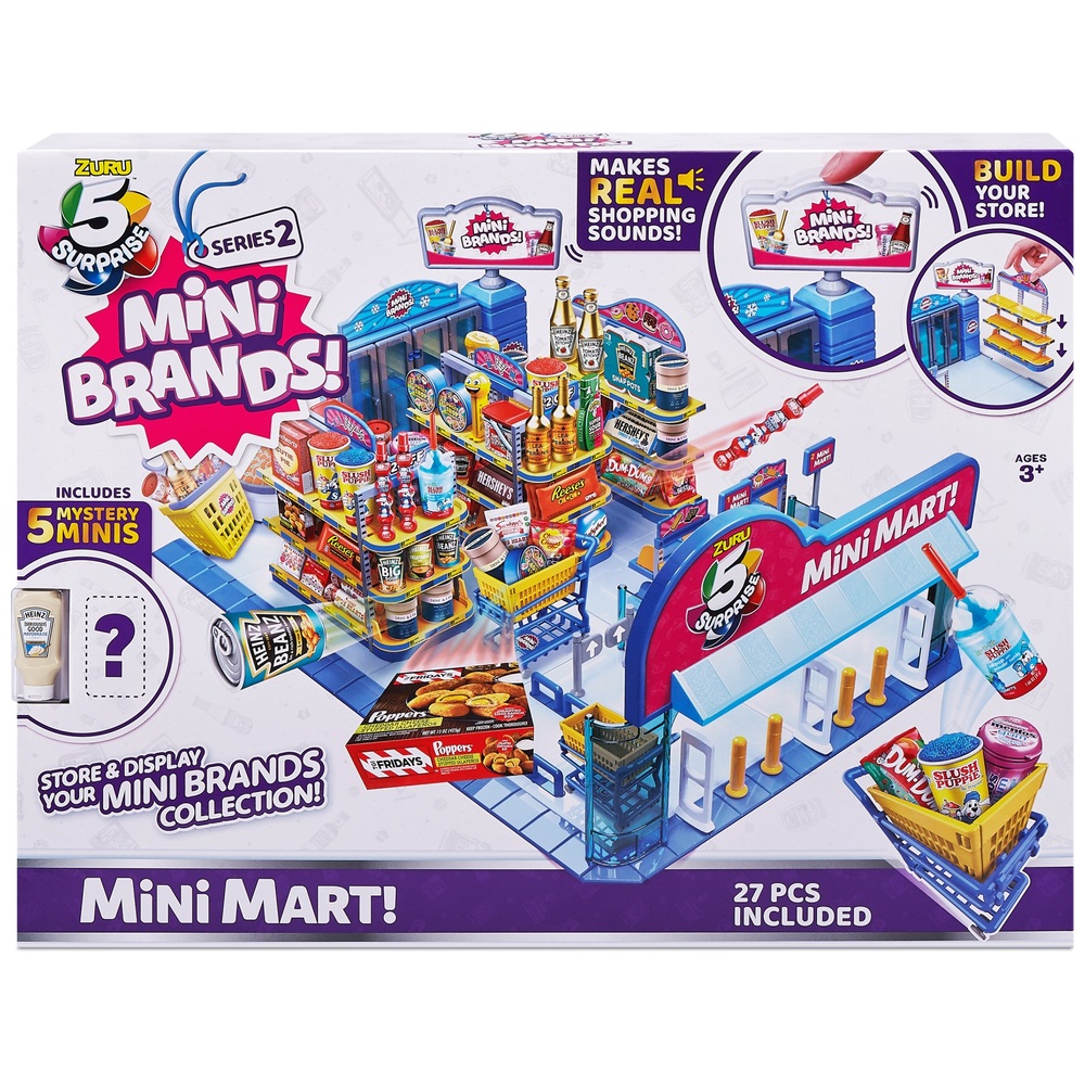 5 Surprise Mini Brands Electronic Mini Mart With 4 Mystery Mini Brands Playset By Zuru Smyths Toys Uk 5 Surprise Mini Brands Electronic Mini Mart With 4 Mystery Mini Brands Playset By Zuru Smyths Toys Uk