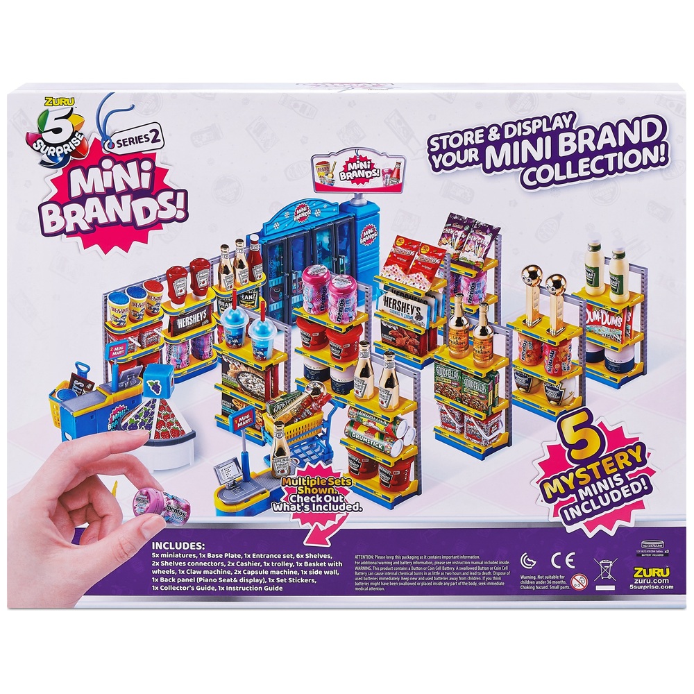 5 Surprise Mini Brands Electronic Mini Mart With 4 Mystery Mini Brands Playset By Zuru Smyths Toys Uk 5 Surprise Mini Brands Electronic Mini Mart With 4 Mystery Mini Brands Playset By Zuru Smyths Toys Uk
