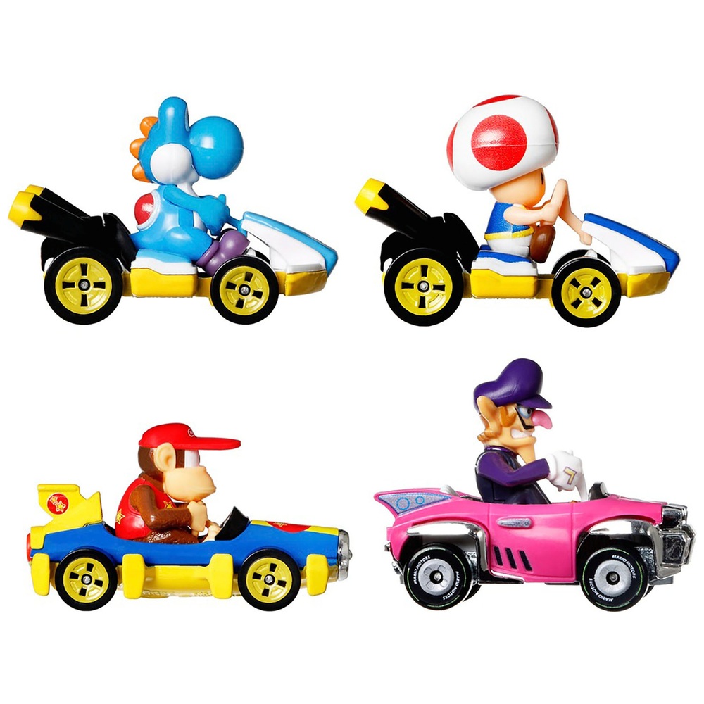 Mario Kart Mystery Pack 12 figurines voitures à friction