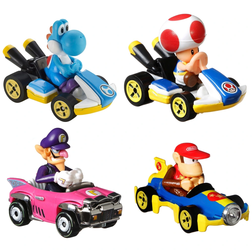 Hot Wheels Mario Kart – Guscio Rosso (Red Shell) Serie 3, 2/18, Auto Pressofusa