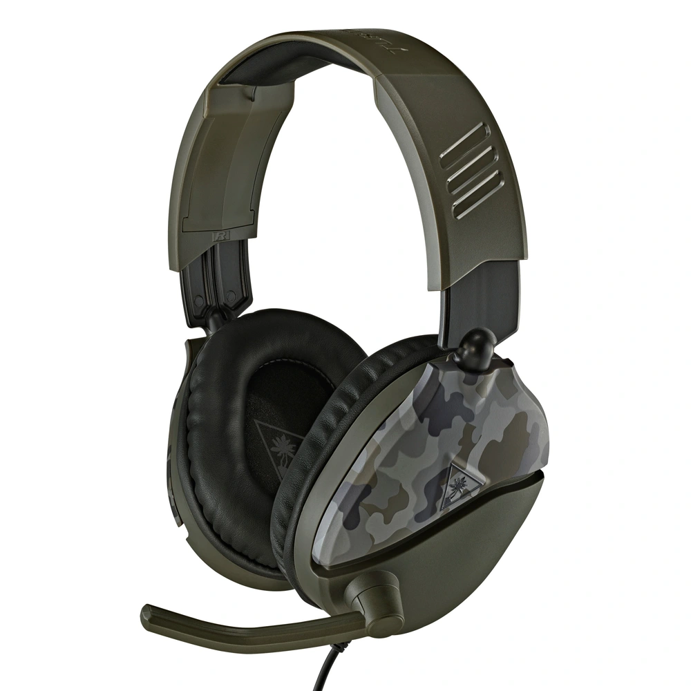 Turtle Beach Recon 70 Camo Green Gaming Headset Multiplatform