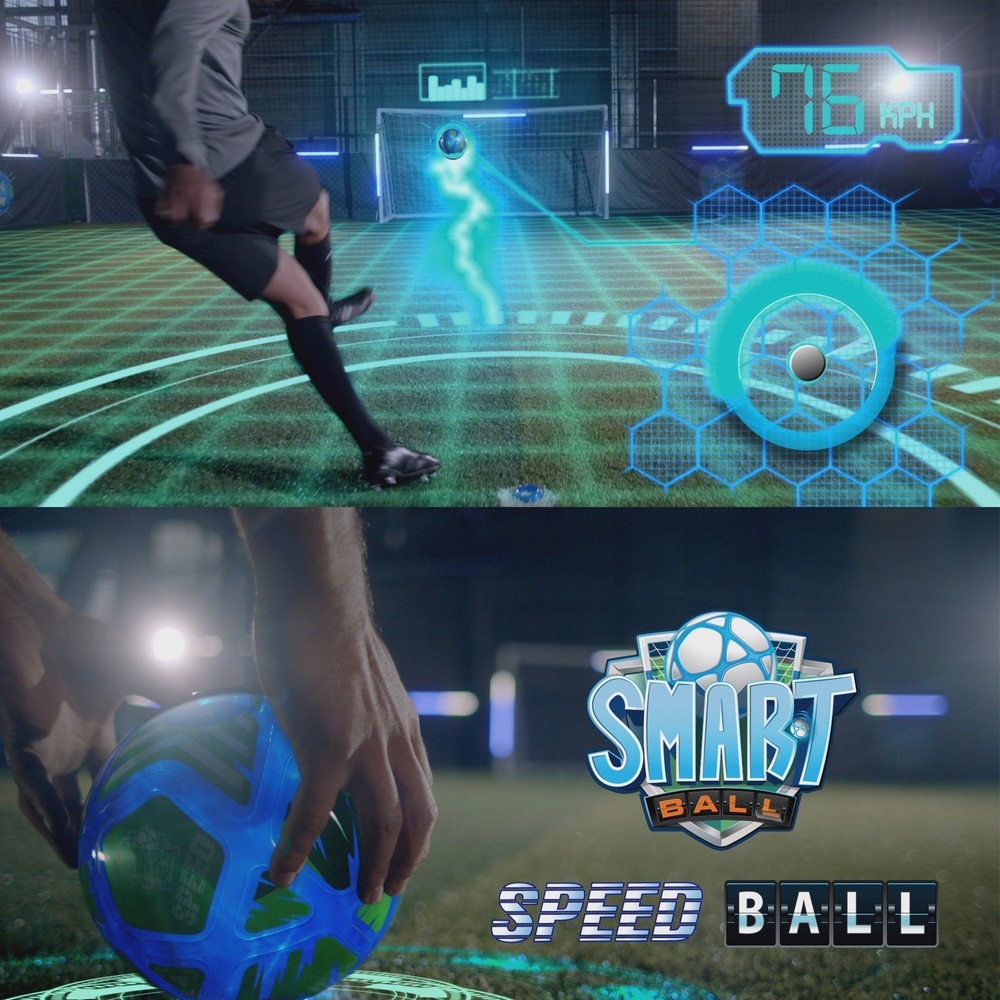 Up 100KPH Training Kids NEW UK 2020 Smart Ball Football Measure Speed of Kick
