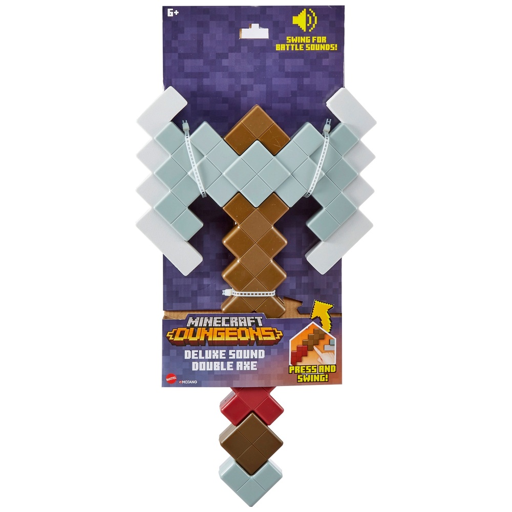 Minecraft Dungeons Deluxe Sounds Axe Smyths Toys Uk