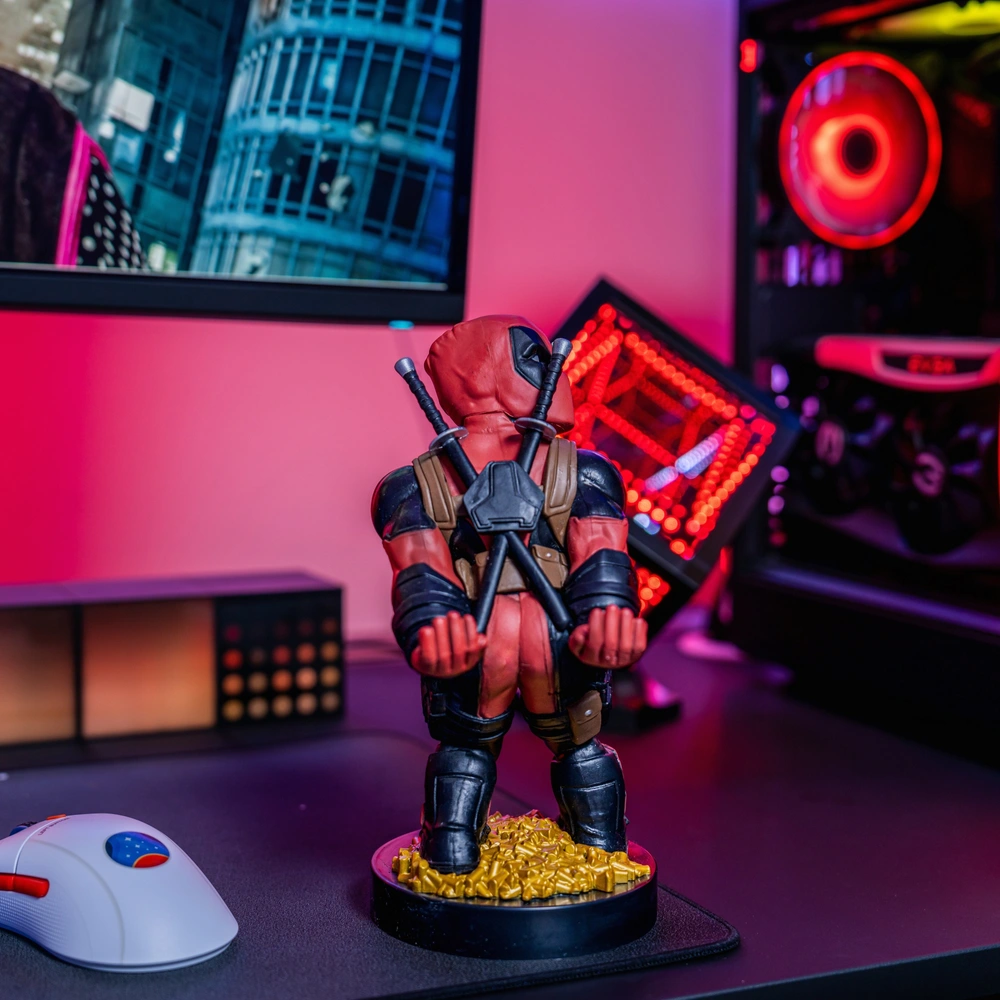 Deadpool Rear View Cable Guy Phone and Controller Holder