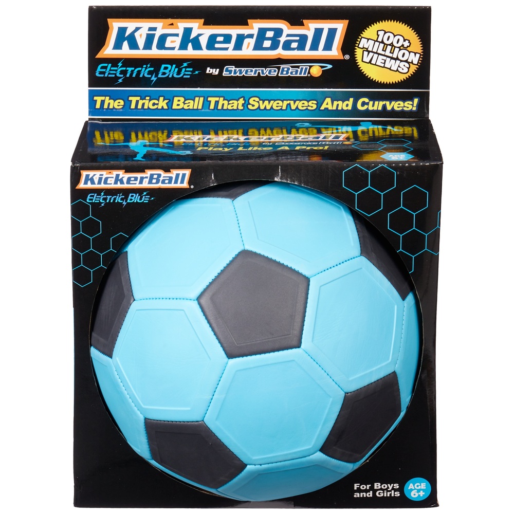Kickerball Electric Blue by Swerve Ball Size 4