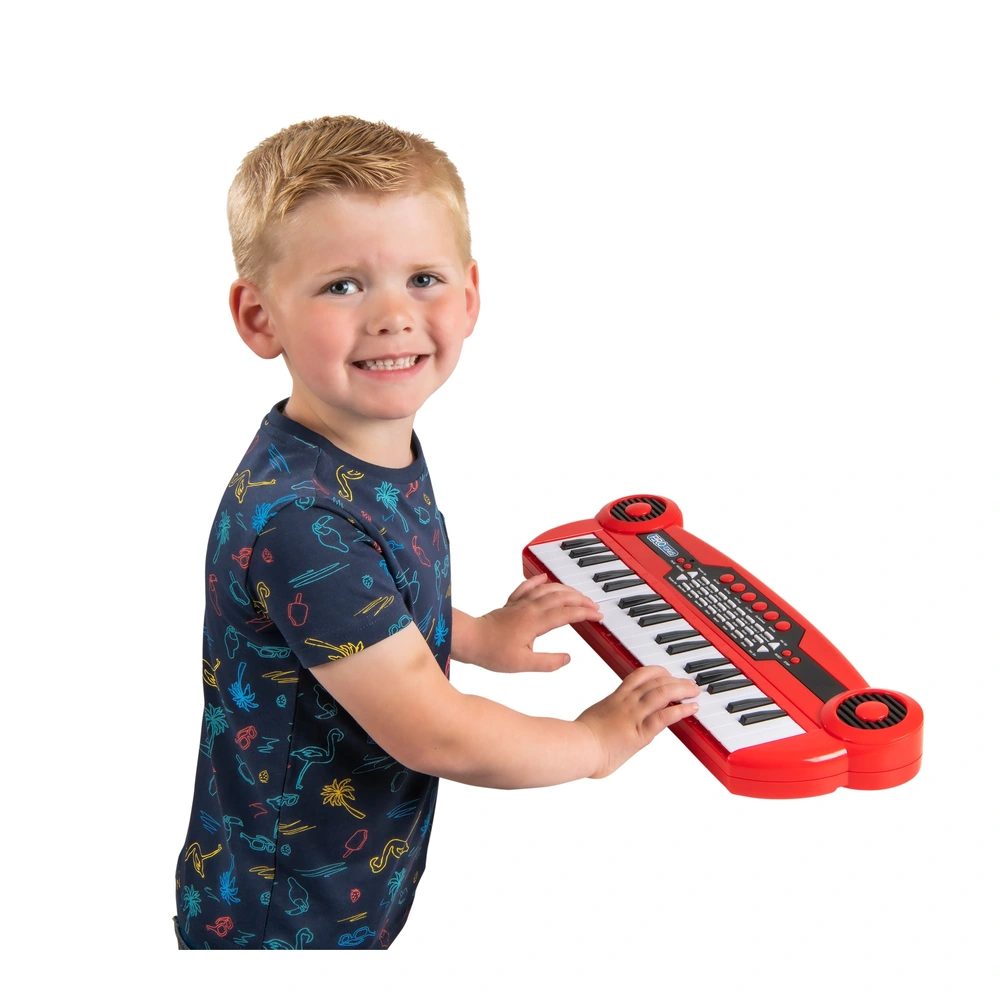 Piano électronique 37 Touches – Micro, Enregistrement, USB – Instrument Pédagogique Débutant – Rose