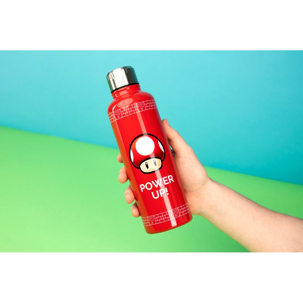 Gourde Ergo Sport Super Mario 43cl - Bleu - Neuf Sous Blister - Idéal Gamer