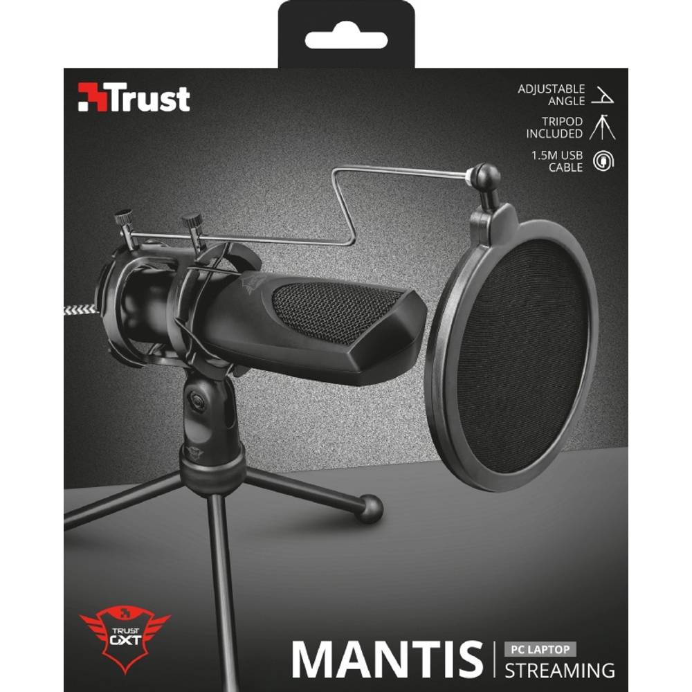 Trust Streaming und Gaming Mikrofon GXT 232 Mantis mit Stativ | Smyths Toys  Österreich