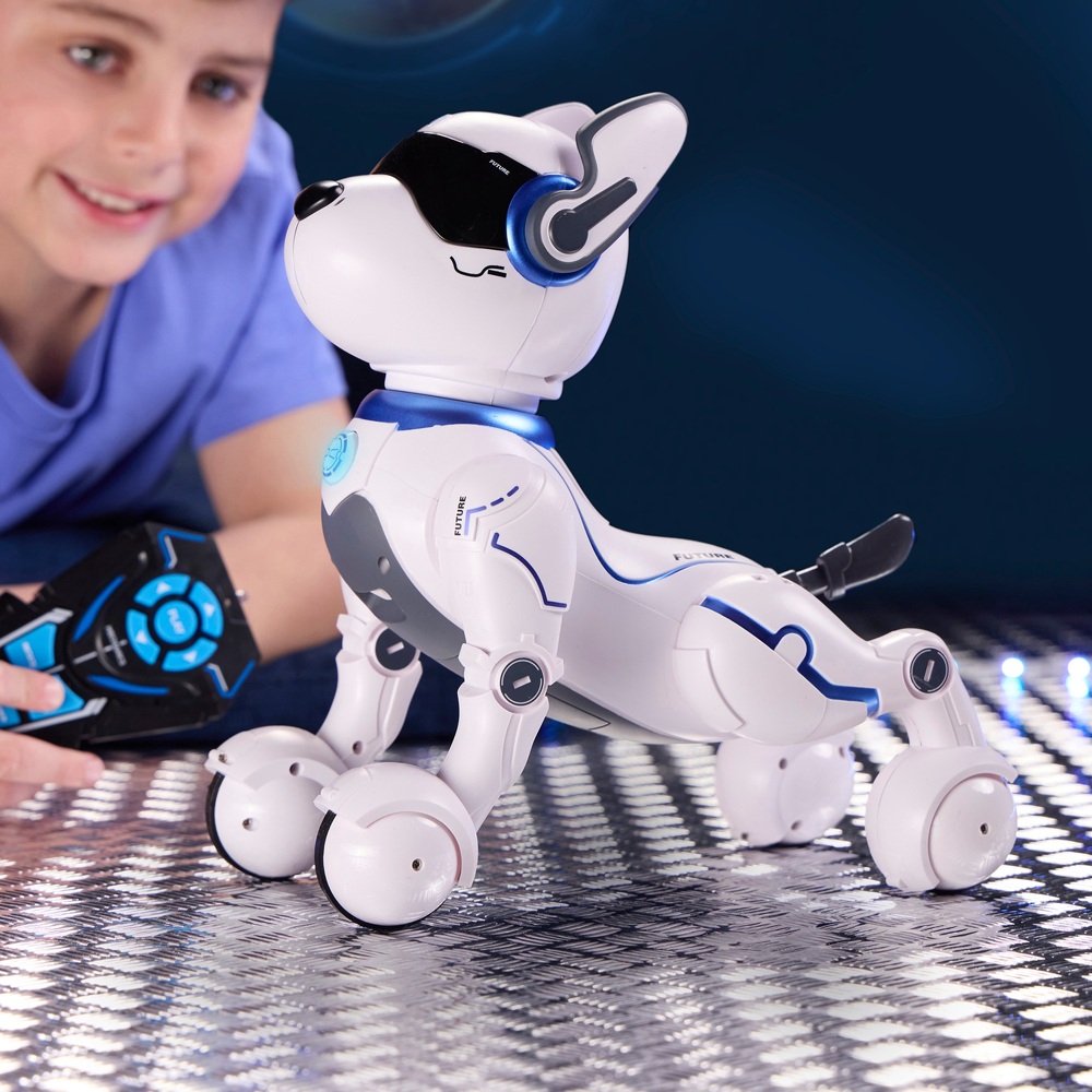Buy Top Race Robot Chien Jouet Figurine Online Maroc