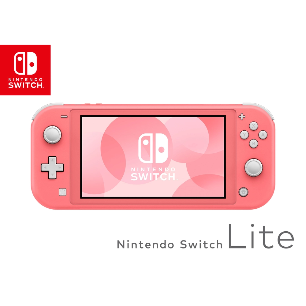 Nintendo Switch Lite Coral | Smyths Toys UK