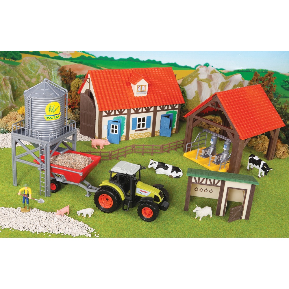 Farm Yard Set with CLAAS Tractor | Smyths Toys UK