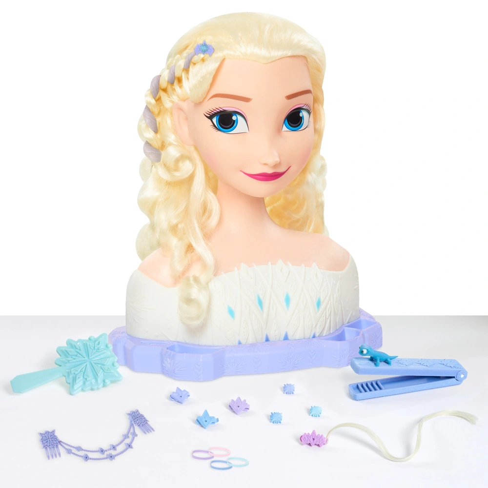 Disney Frozen Elsa Deluxe Styling Head 30cm Smyths Toys UK