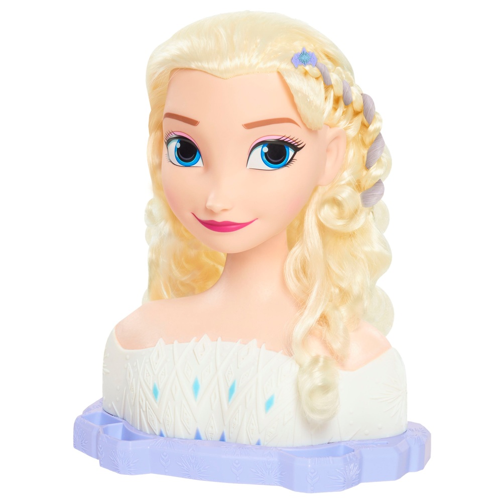 Disney La Reine des Neiges - Tête à Coiffer Deluxe Elsa