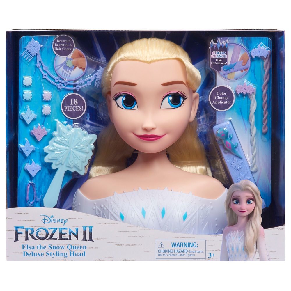 Disney Frozen 2 Elsa Styling Head 17Pieces Include India  Ubuy