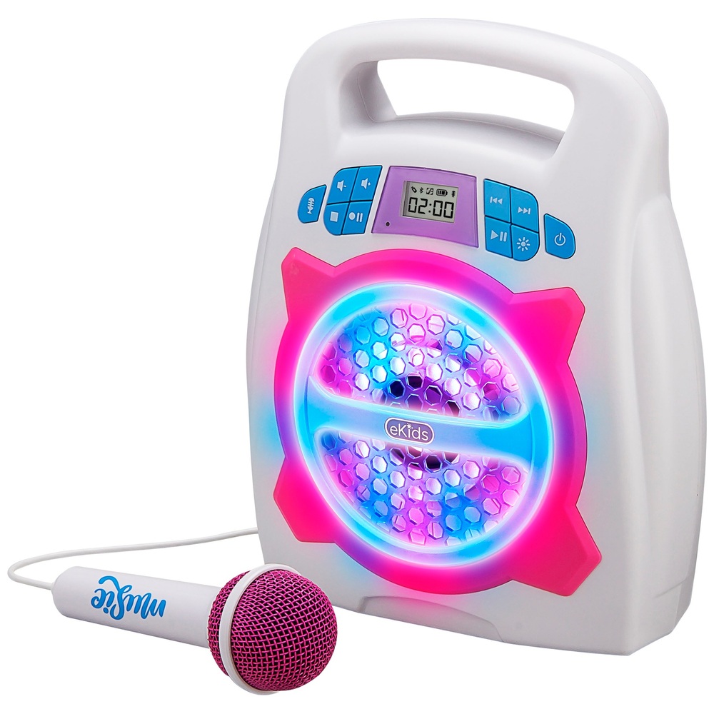 Ihome Sound Factory Kids Karaoke Machine Ek 553 Pink White Smyths Toys Uk