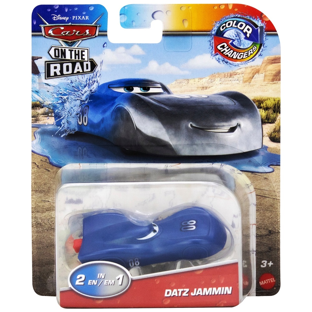 Disney Cars Colour-Changing Diecast Car Datz Jammin 1:55 Scale | Smyths ...