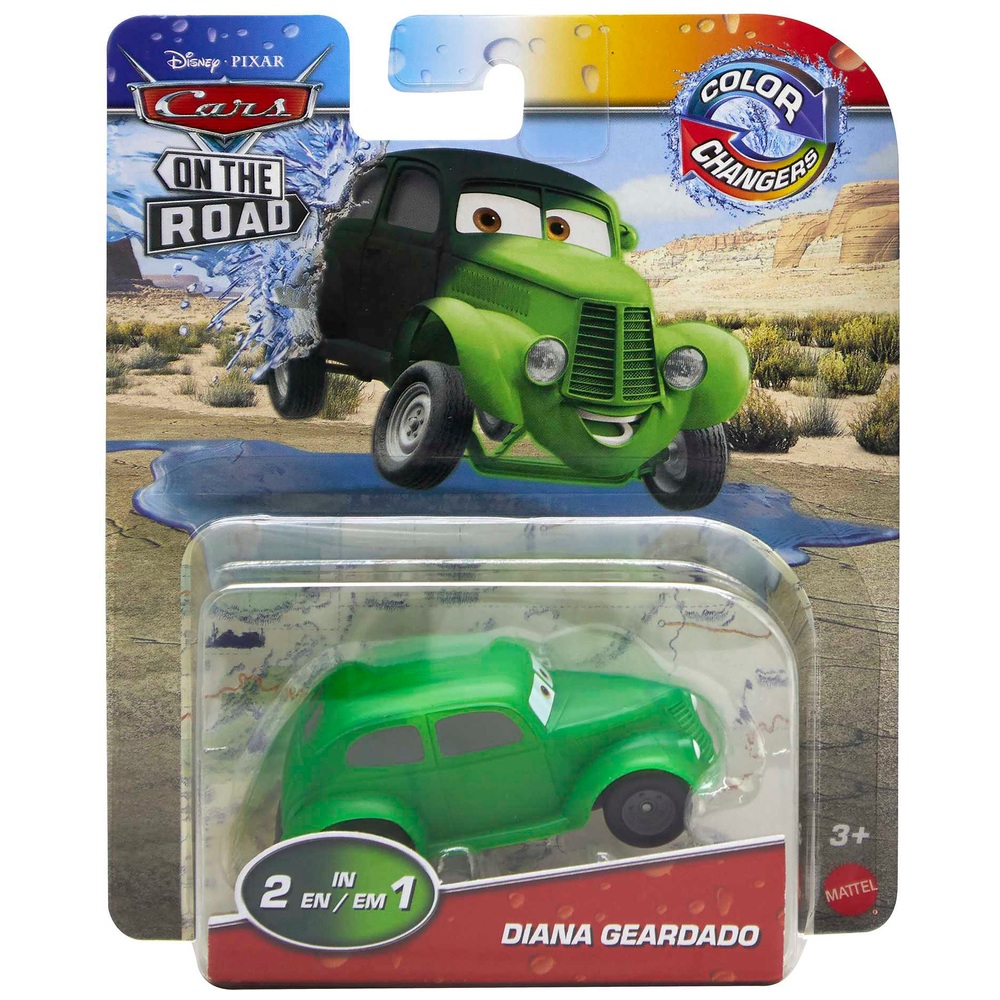 Disney Cars Colour-Changing Diecast Car Diana Geardado 1:55 Scale ...