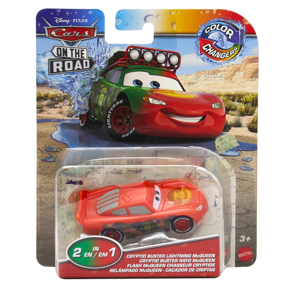 Disney Cars Colour-Changing Diecast Car Cryptid Buster Lightning ...