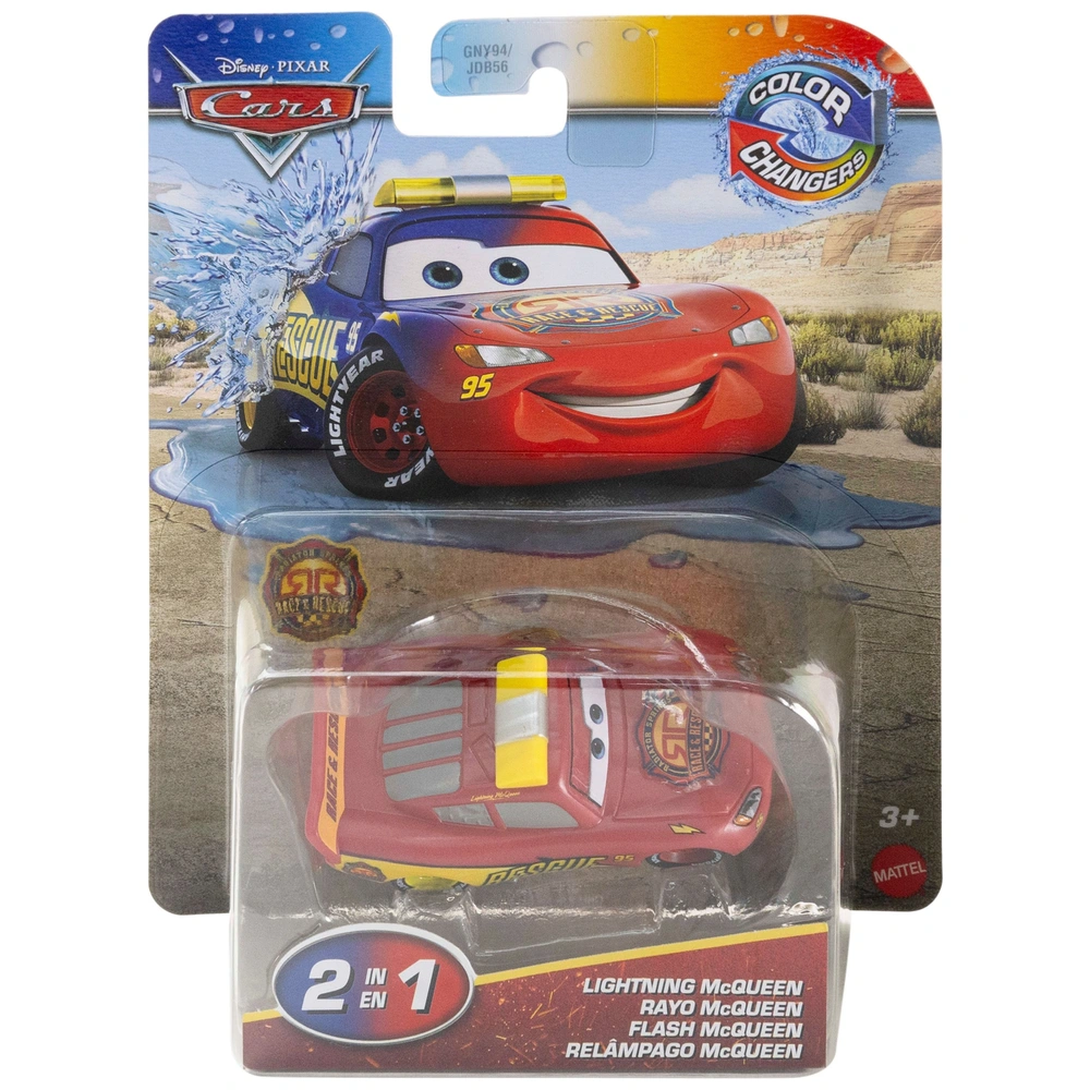 Disney Pixar Cars Colour Changers Auto Rescue Lightning McQueen