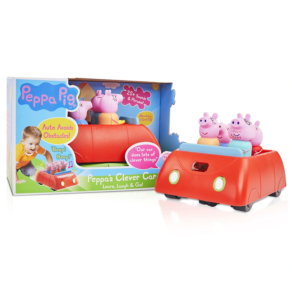 Peppa Pig Peppa's Clever Car with Lights and Sound Effects