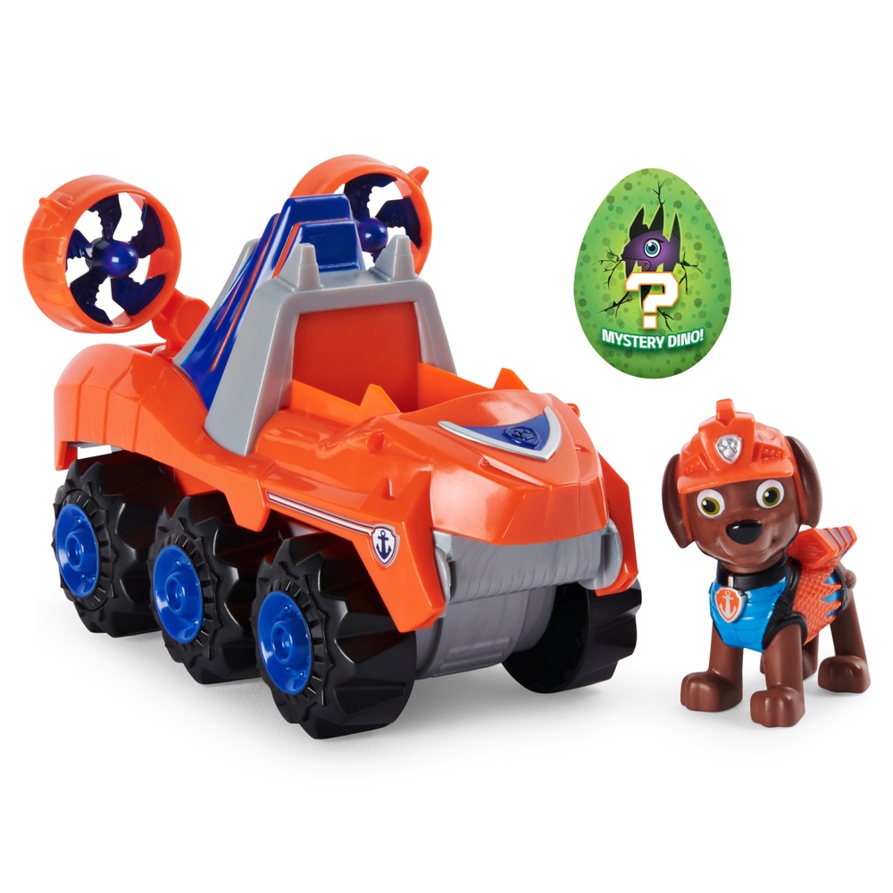 sjaal stuk Mechanisch PAW Patrol Dino Rescue Zuma Deluxe Voertuig | Smyths Toys Nederland