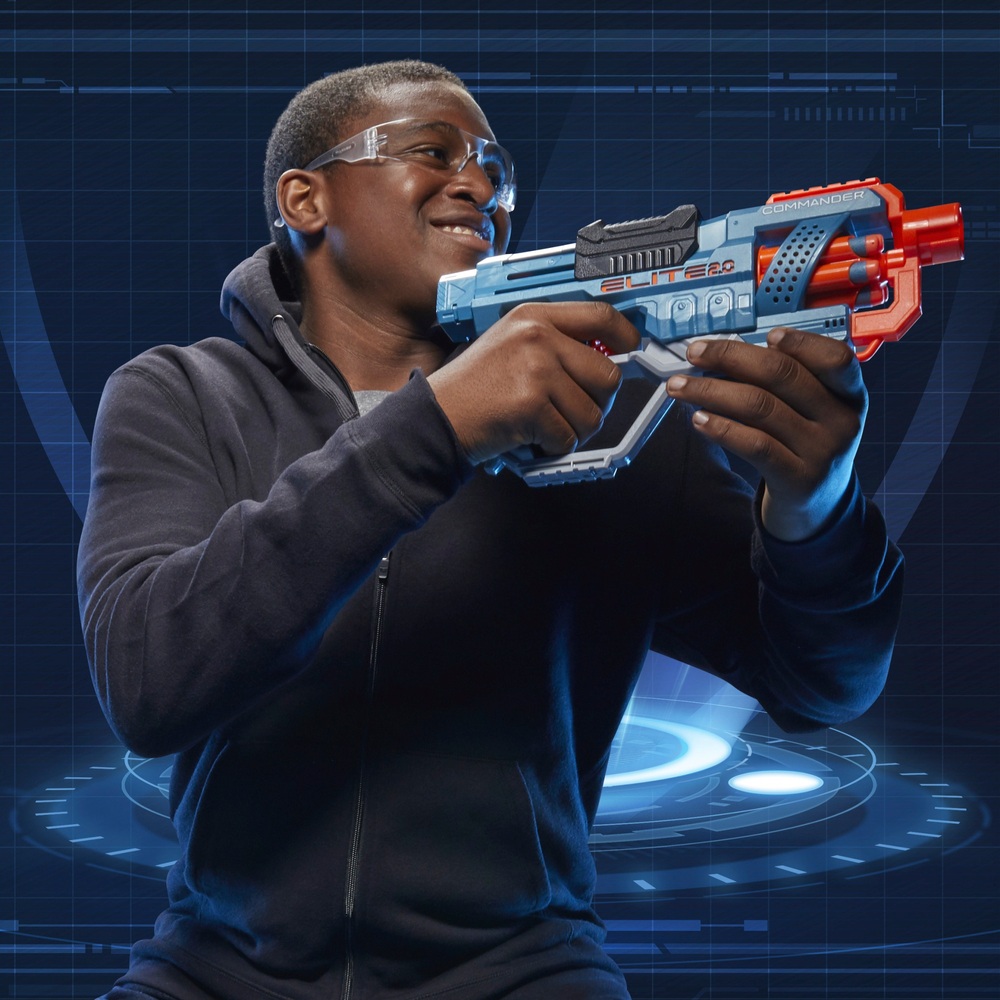 Nerf Elite 2.0 Commander RD-6 Blaster Spielzeugpistole 