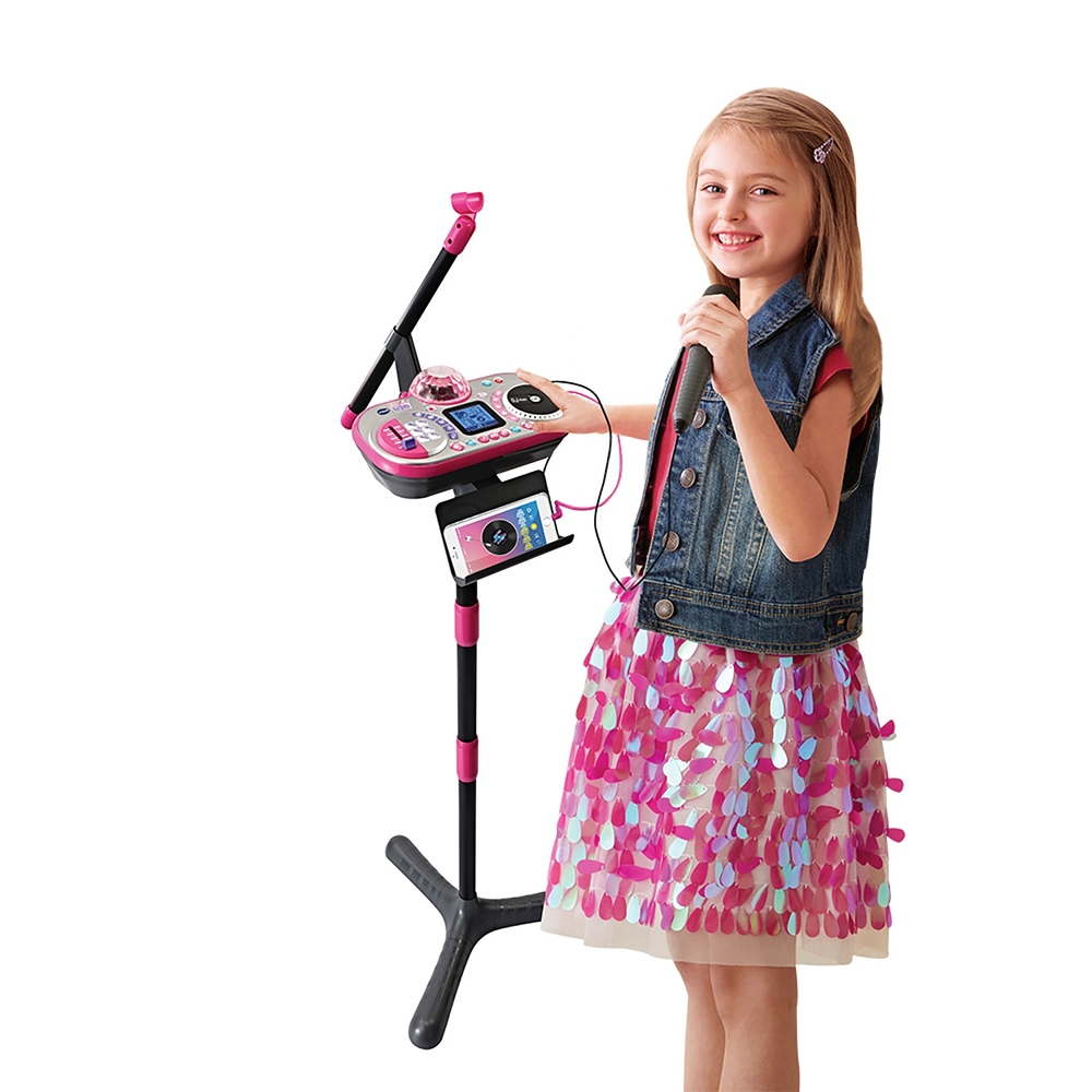 De databank Cater toegang Vtech Kidi Super Star DJ Microphone and Stand | Smyths Toys UK