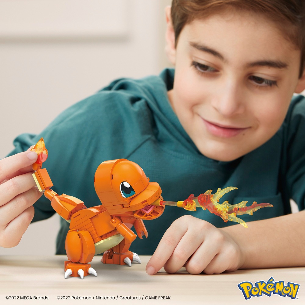 Pokémon - Mega Construx - Salamèche à construire - 180 pièces