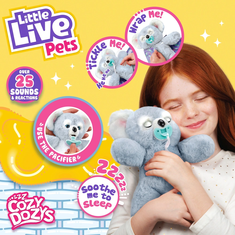Little Live Pets Cozy Dozy Koala Plush Toy Smyths Toys UK