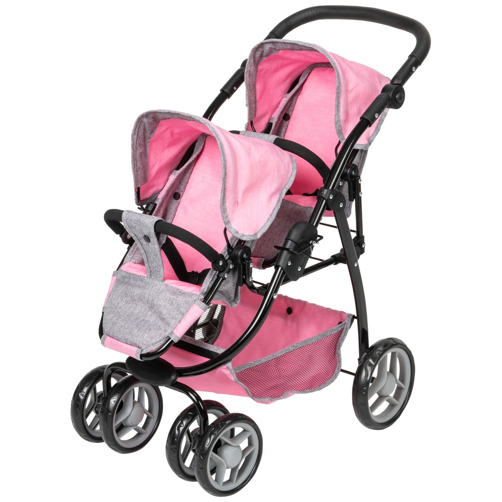 quinny twin dolls pushchair