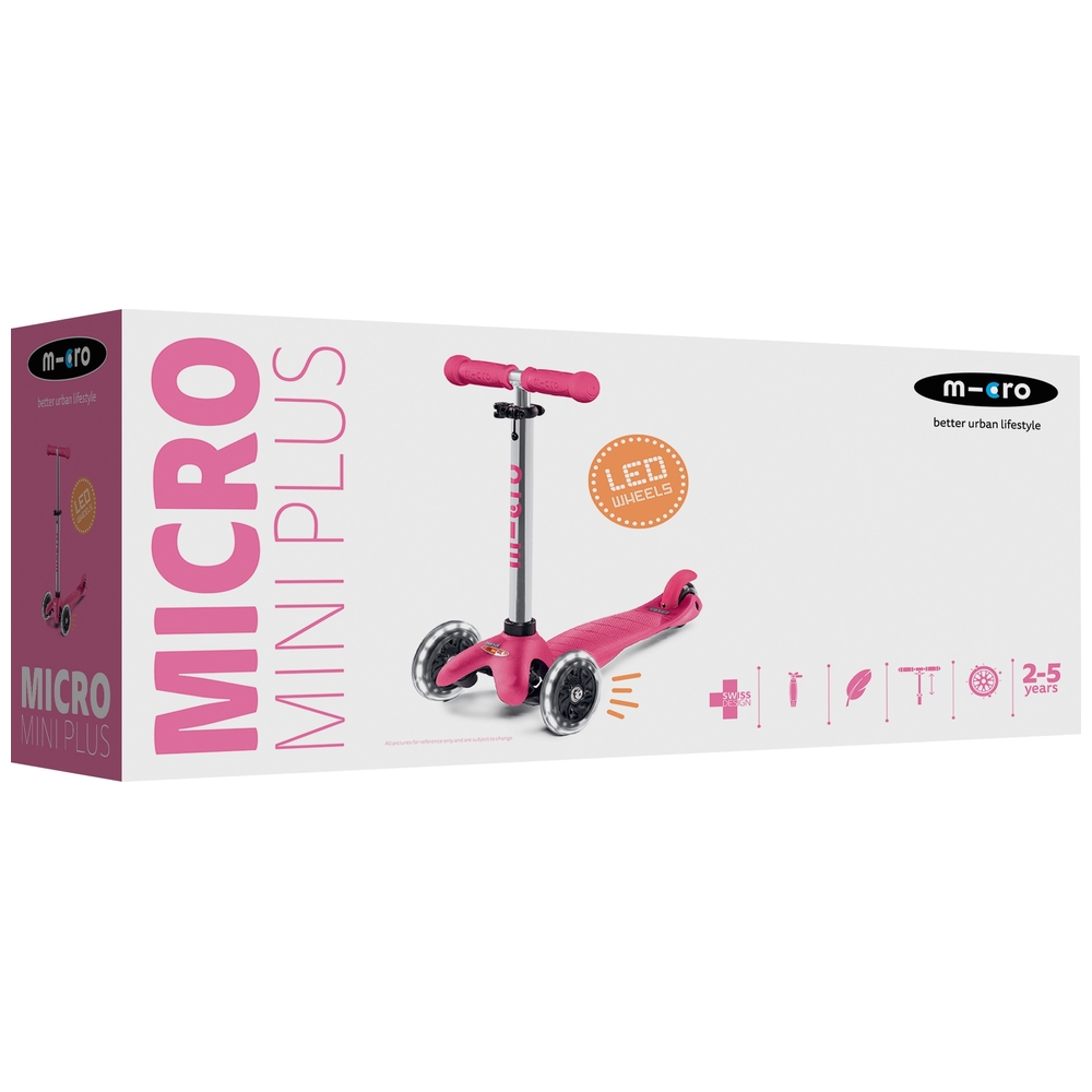 Mini Micro Deluxe Scooter mit LED Räder