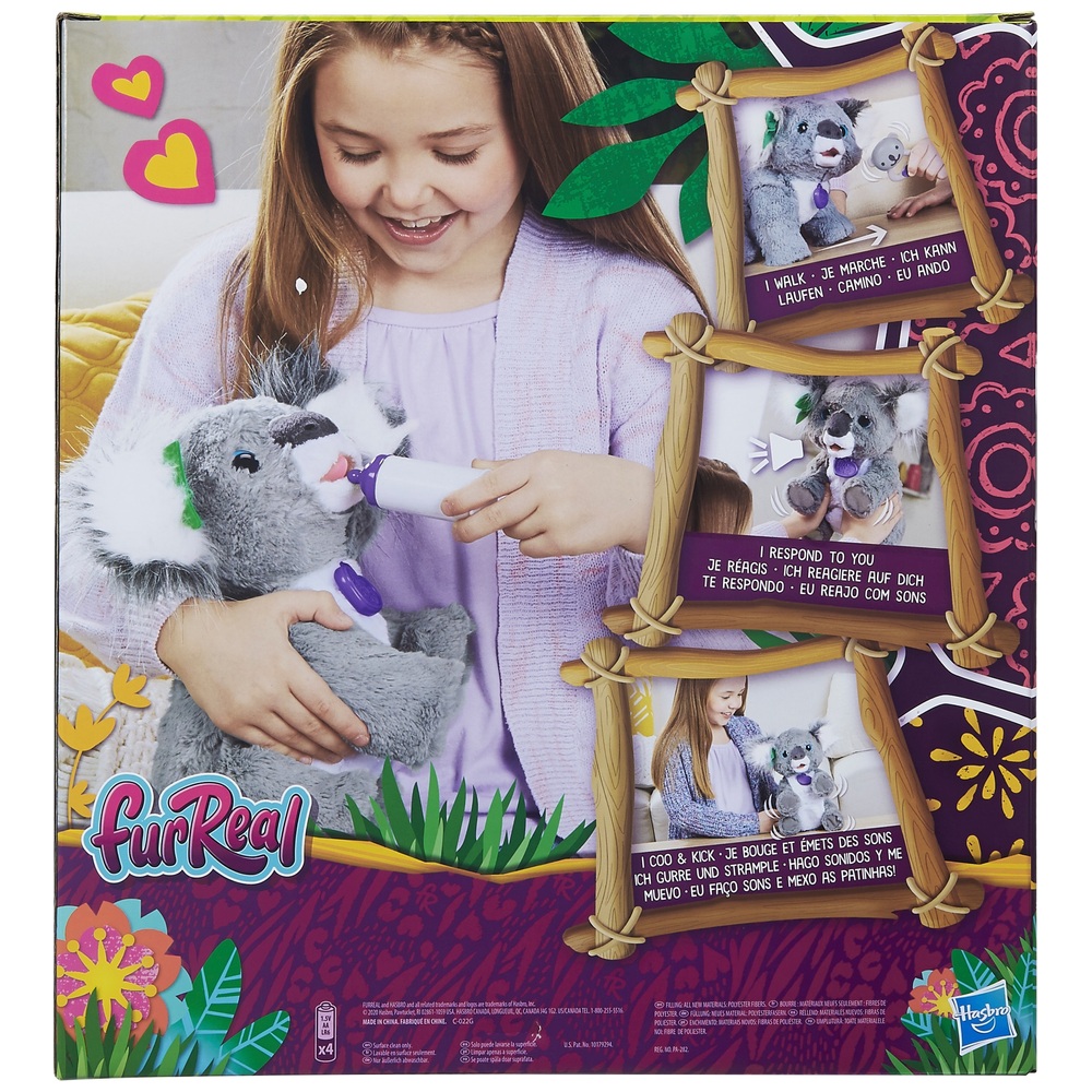 FurReal Koala Kristy Interactive Soft Toy with 45 Plus Sounds and ...