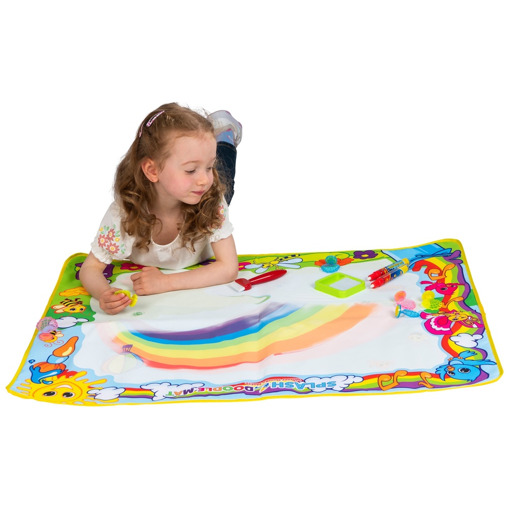 Tango Doodle Travel Doodle Mat 18.1X11.4inches drawing toys Magic Water Drawing Mats magic pen Educational toys for children toddlers kids 