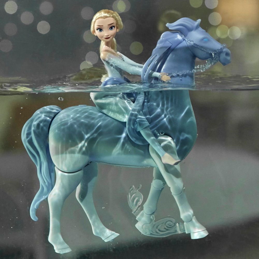 La Reine des Neiges - Poupée Elsa et Son Cheval Nokk